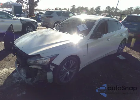 2019 Infiniti Q50 3.0T Sport from USA, damaged, VIN JN1EV7AR2KM554684